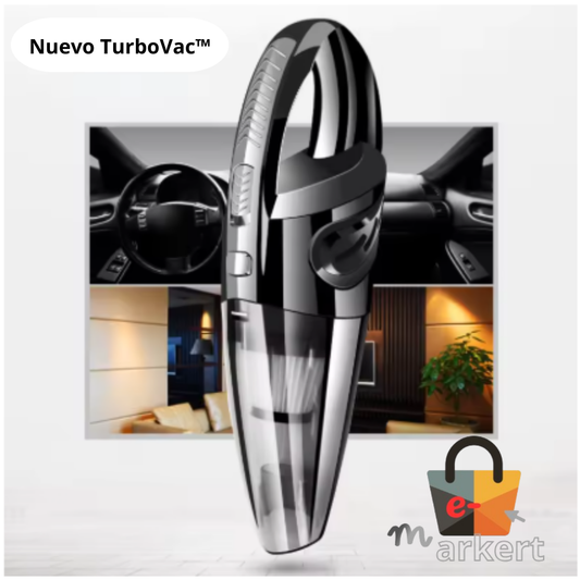 ASPIRADORA INHALAMBRICA AUTO Y CASA TurboVac™